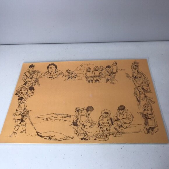 Vintage Dyea Skagway Alaska Placemat 2-Sided Laminated & Washable - Picture 7 of 7